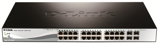 [DGS-1210-28P/E] SWITCH 24POE PT 10/100/1000+4 MG