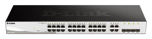 [DGS-1210-28/E] SWITCH 28 PT 10/100/1000+4 MINIG