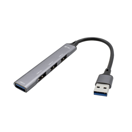 [U3HUBMETALMINI4] USB 3.0 METALHUB 1XUSB3.0+3X USB2.0