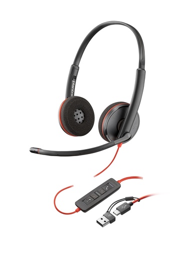 [8X228A6] POLY BW 3220 USB-C/A MOQ50 BULK