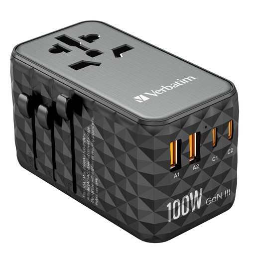 [32121] UNIVERSAL TRAVEL ADAP.GAN III 100W
