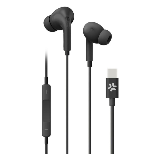 [UP1200TYPECBK] IN-EAR USB-C STEREO EARPHONES BLACK