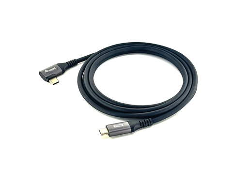 [128891] USB 2.0 C TO C CABLE  90° ANGLE  M/