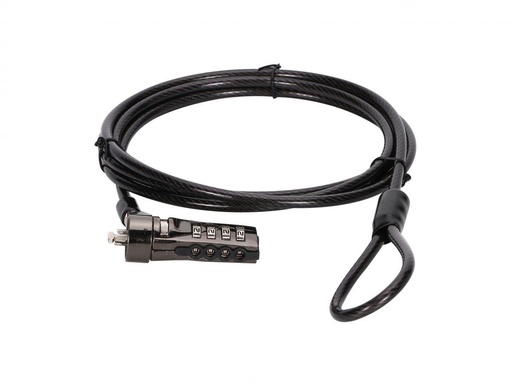 [CUSTODIO01BS] COMBINATION LAPTOP LOCK, STANDARD S