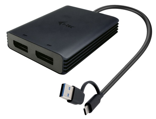 [DUAL4KDP] USB-A/USB-C DUAL 4K DP VIDEO ADAPT.