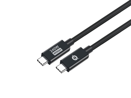 [ETTA04B12] USB 4.0 GEN 3 C-C PD 3.1 240W CABLE