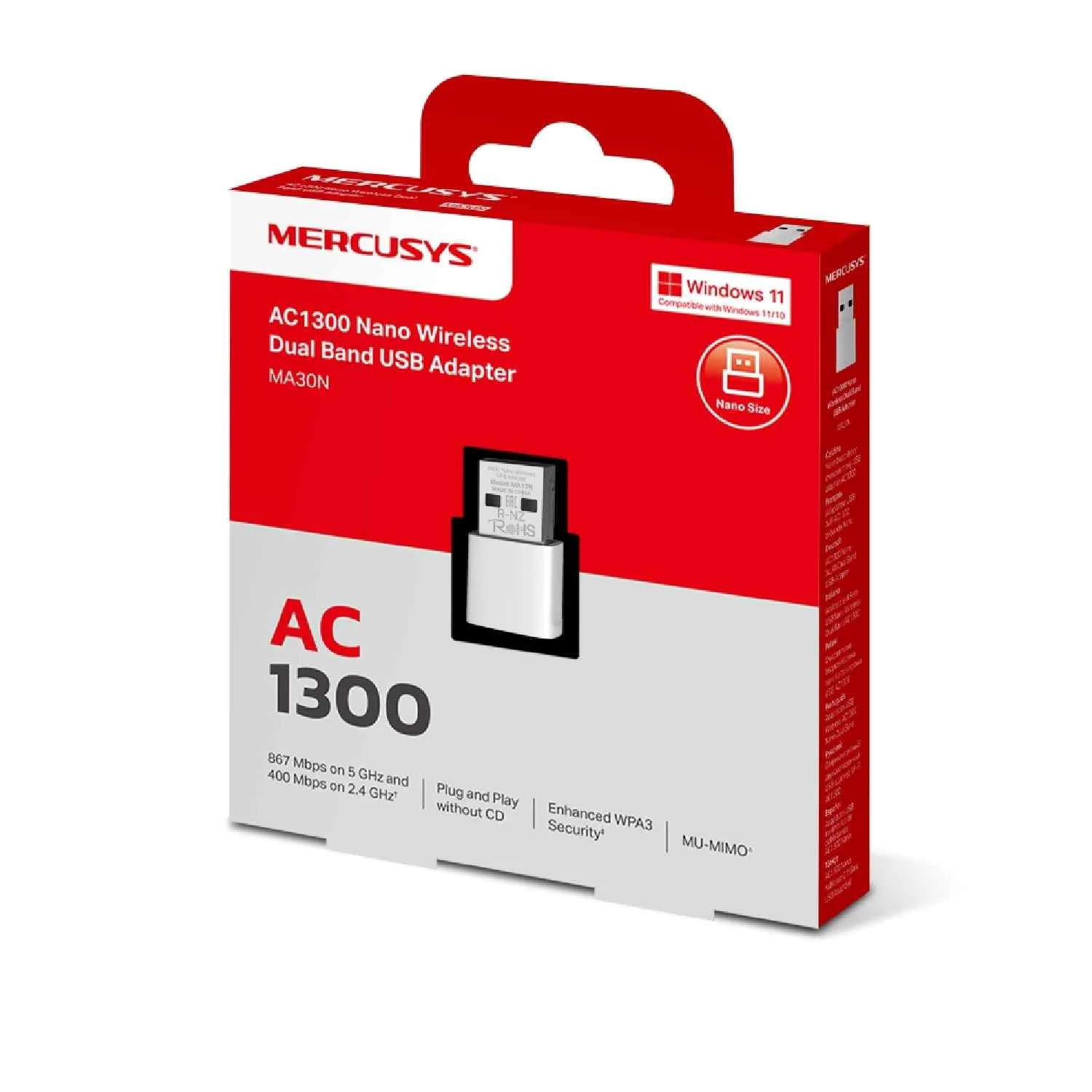 [MA30N] AC1300 NANO WI-FI USB ADAPTER