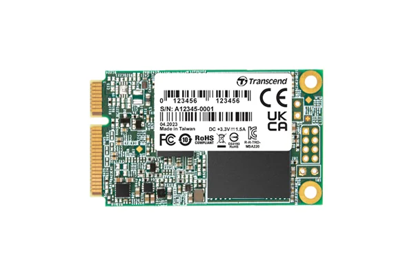 [TS128GMSA220S] 128GB  MSATA SSD  SATA3  3D NAND