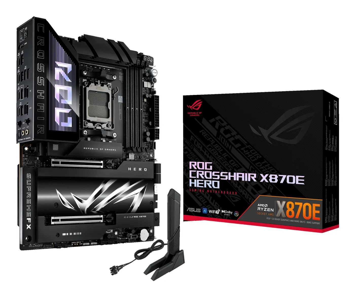 [90MB1IE0-M0EAY0] ROG CROSSHAIR X870E HERO