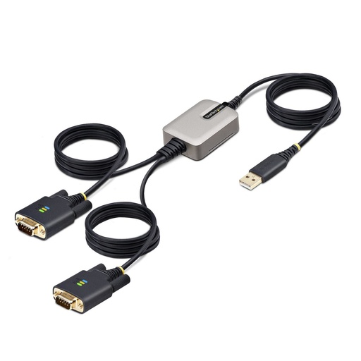 [2P6FFCUSBSERIAL] CAVO USB A SERIALE A 2X RS232