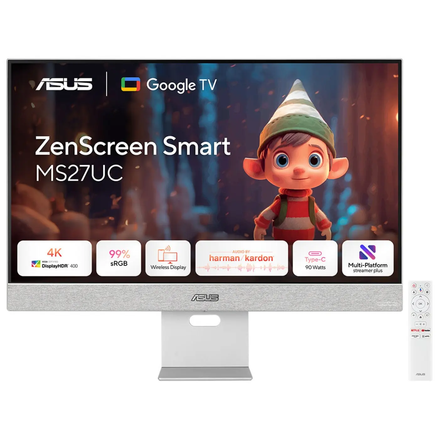 [MS27UC] ZENSCREEN SMART 27 UHD IPS
