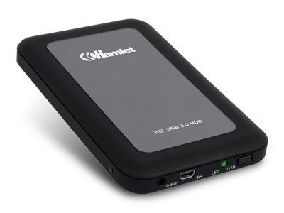 [HXD25U3MBK] BOX 2.5 USB3 RUGGED MIRROR BLACK