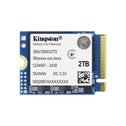 [SNV3SM3/2T0] 2000G NV3 M.2 2230 PCIE4.0 NVME SSD
