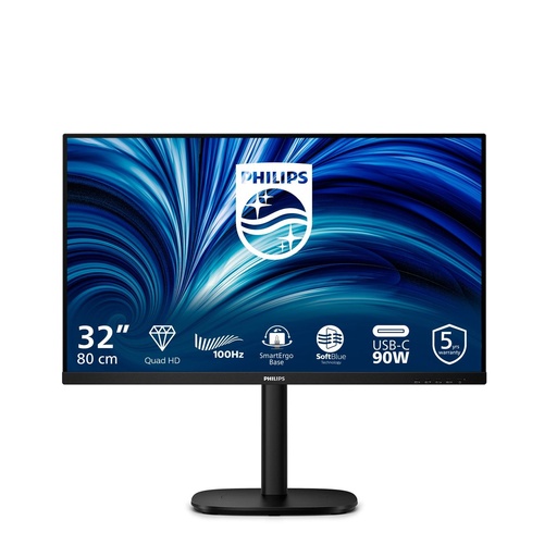 [32B2U3601] 31 5 MONITOR 2560X1440 REG ALT USBC