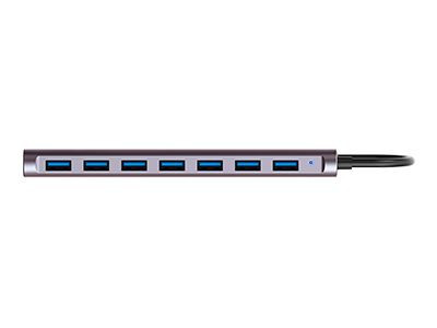 [XHUB-07A3] HUB USB3.0 SLIM 7 PORTE 5.0GBPS