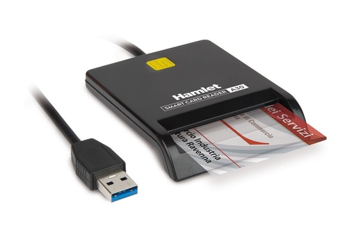 [HUSCR-A30] LETTORE SMART CARD USB 3.0 CNS CIE