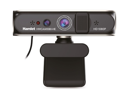[HWCAM1080-HE] WEBCAM USB MIC 1080P PRIV.COVER+HE