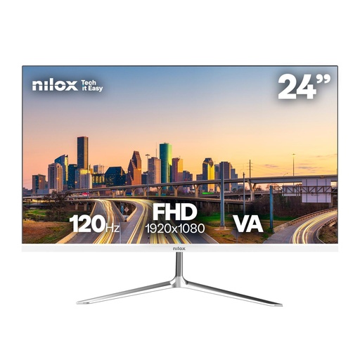 [NXM24FHD1201W] MONITOR 24 VA HDMI VGA 120HZ WHITE