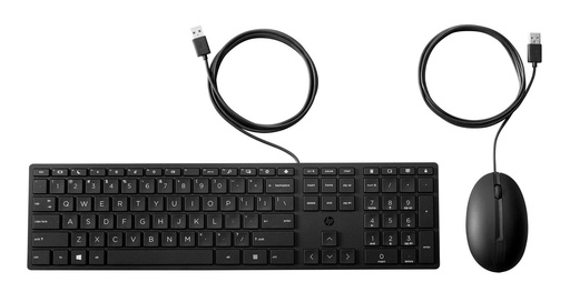 [9SR36UT] HP TASTIERA+MOUSE WIRED USB 320MK