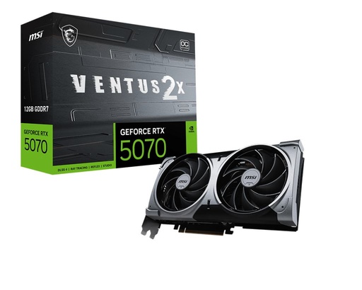[RTX5070-V-2X012] RTX 5070 12G VENTUS 2X OC