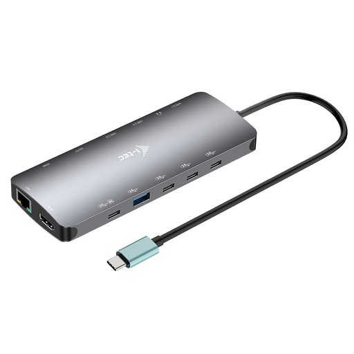 [C31NANOTRIPLEDP] USB-C MTL NANO 4K HDMI + PW 60W