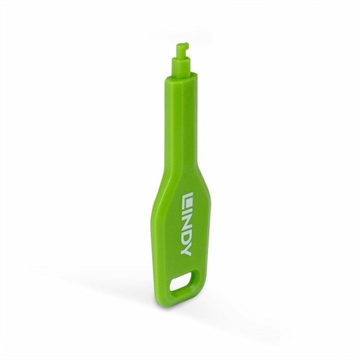 [47911-LND] SFP PORT BLOCKER KEY GREEN
