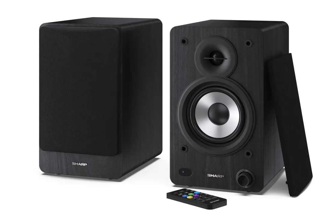 [CP-SS30BK] ALTOPARLANTI DA SCAFFALE NERO
