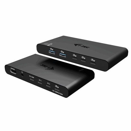 [C31KVMHDMIDOCKP] KVM DOCKING HDMI 2 HOSTS PD 100W