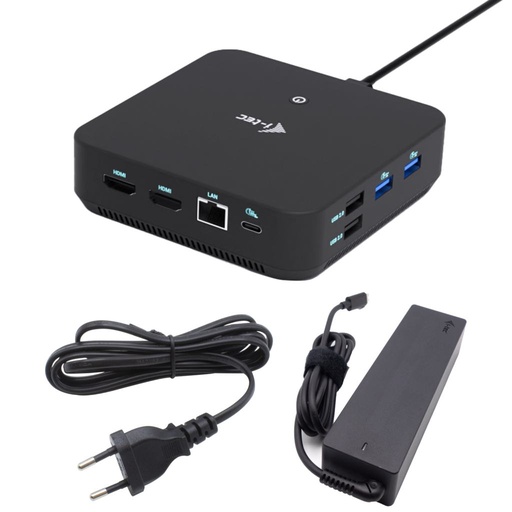 [C313VIDPRO100W] USB-C DP DUAL HDMI DOCKING PD 100W