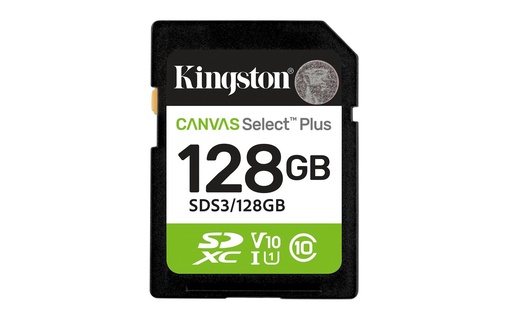 [SDS3/128GB] 128GB SDXC CANVAS SELECT PLUS GEN3