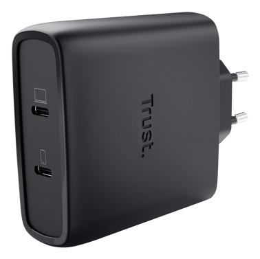 [25527] MAXO 100W 2P USB-C GAN CHARGER BLK