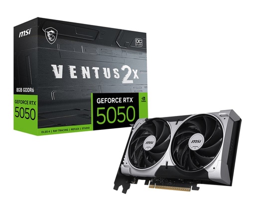 [RTX5050V2X08G] GEFORCE RTX 5050 8G VENTUS 2X OC