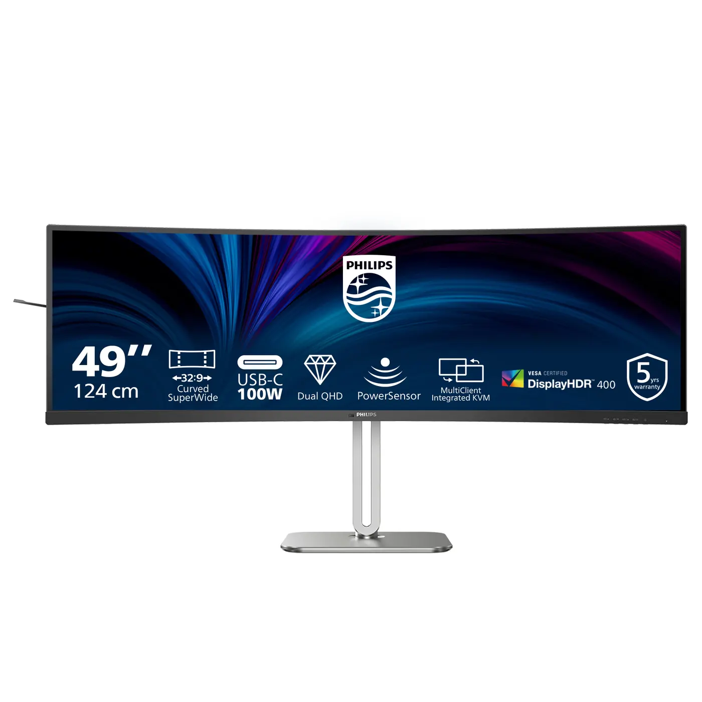[49B2U5900C] 49  MONITOR CURVO 32:9 REG ALT USBC