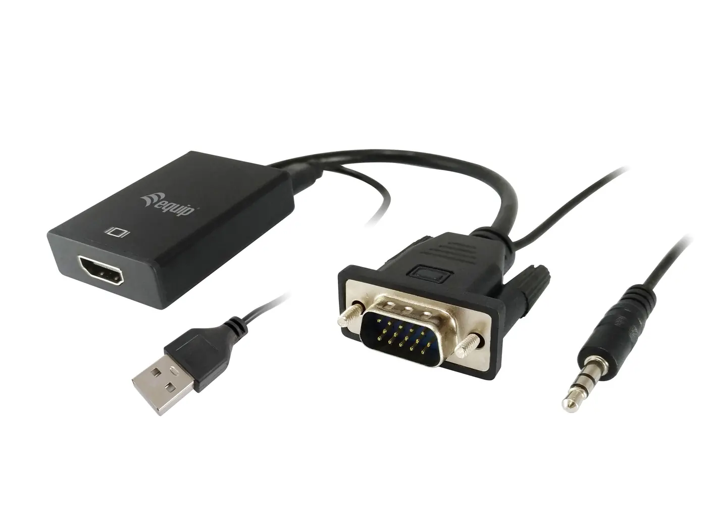 [119038] VGA TO HDMI ADAPTER WITH AUDIO  BLA