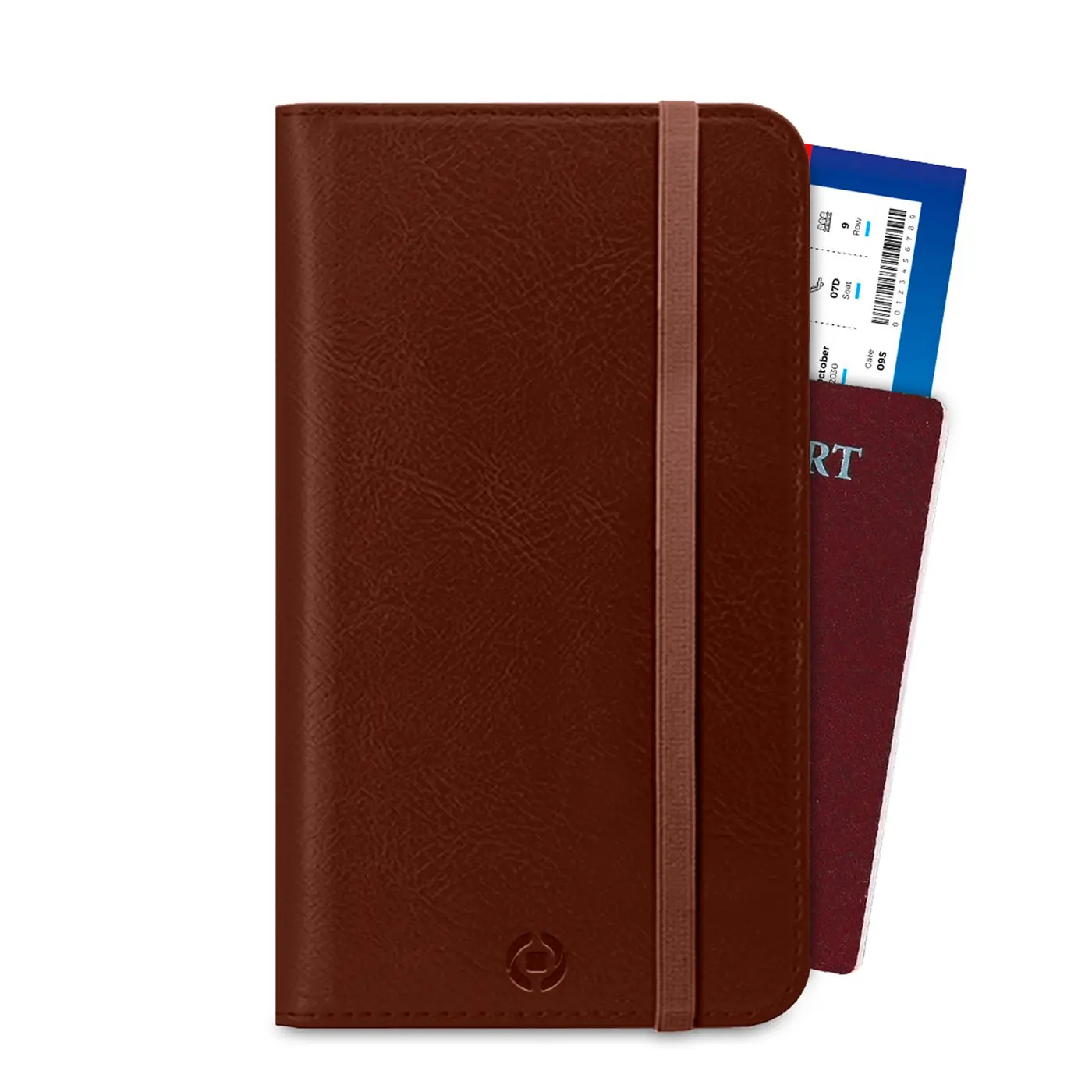 [PASSPORTDBR] DUOMO PASSPORT FOLDER BROWN