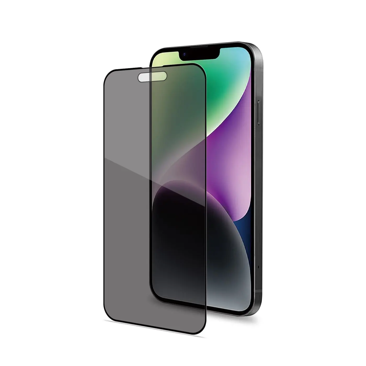 [PRIVACYF1053BK] PRIVACY GLASS IPHONE 15 BLACK