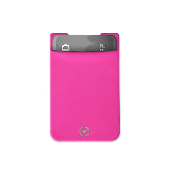 [POCKETFIXPK] ADHESIVE POCKET CARDS HOLDER PINK