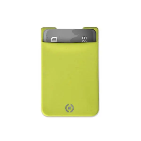 [POCKETFIXYL] ADHESIVE POCKET CARDS HOLDER YELLOW