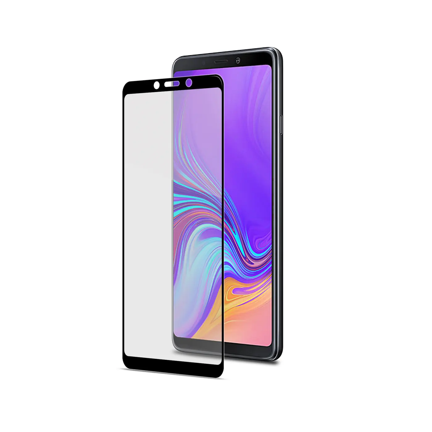 [FULLGLASS796BK] FULL GLASS GALAXY A9 2018 BLACK