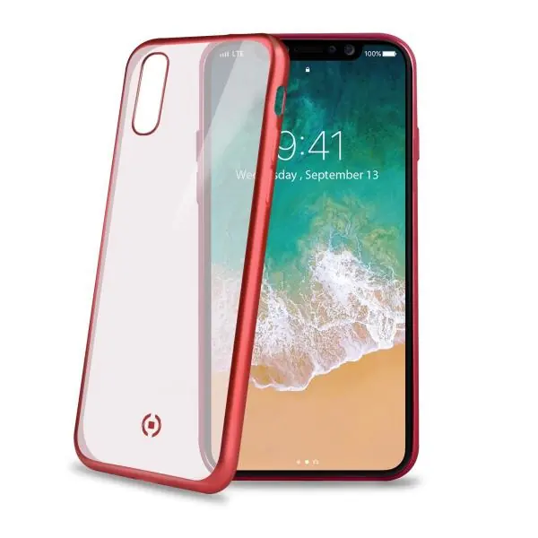 [LASERMATT900RD] LASER MATT COVER IPHONE XS/X RED