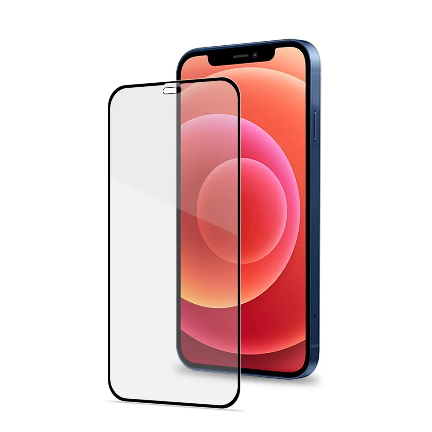 [FULLGLASS1005BK] FULL GLASS IPHONE 12 PRO MAX BLACK