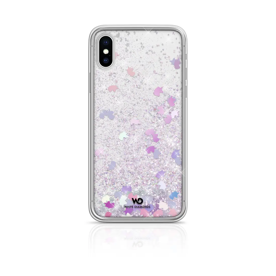 [1370SPK13] SPARKLE COVER IPHONE X/XS UNICORNS