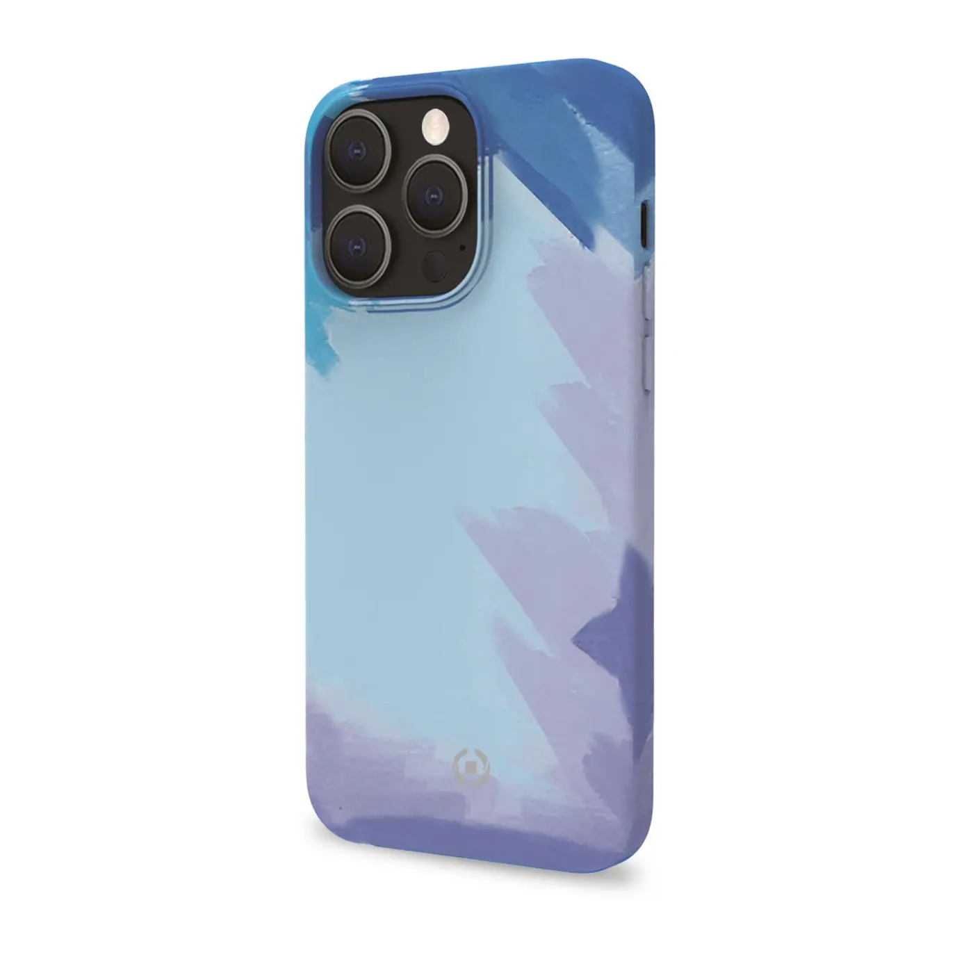 [WATERCOL1008BL] WATERCOLOR COVER IPHONE 13 PRO BLUE