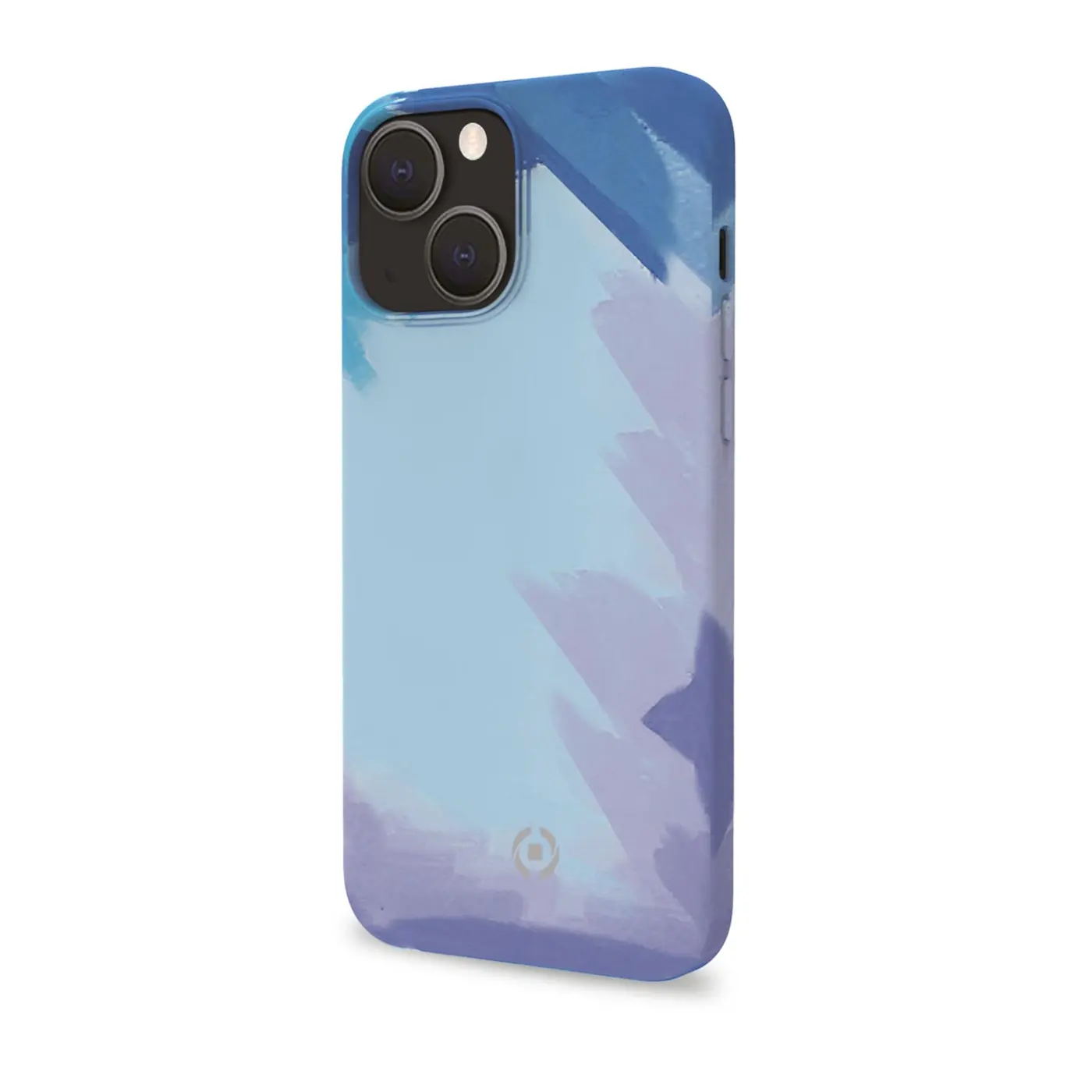 [WATERCOL1007BL] WATERCOLOR COVER IPHONE 13 BLUE