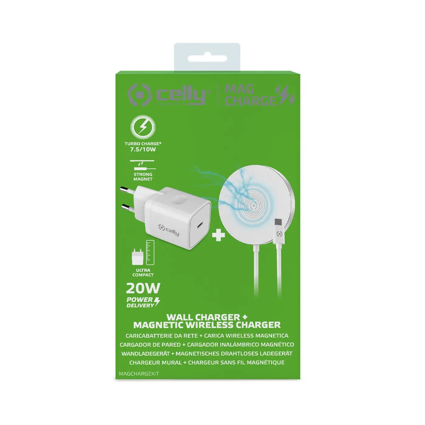 [MAGCHARGEKIT] MAGSAFE CHARGE+WALLCHARGER USBC 20W