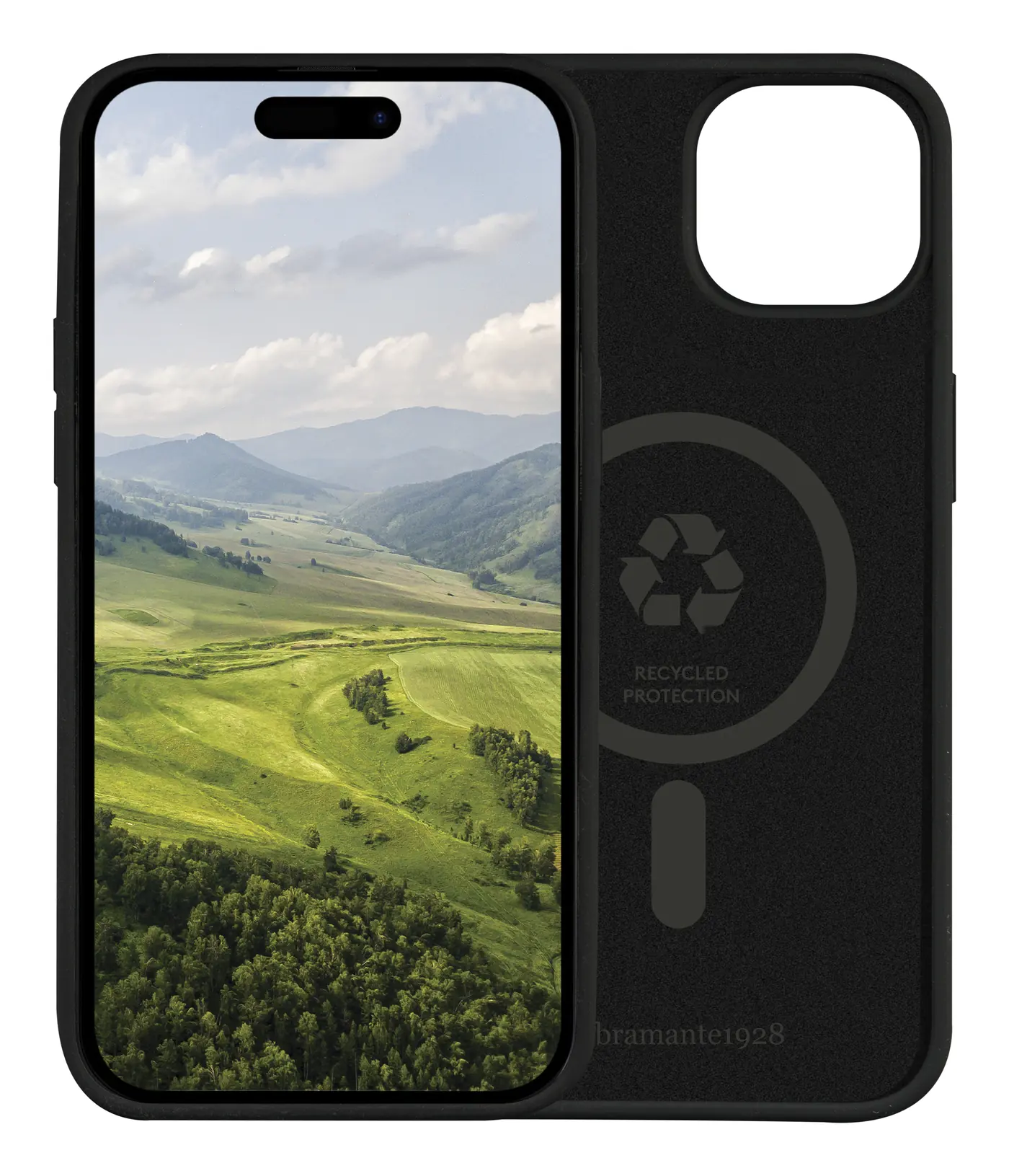 [MO61NIBL1831] MONACO IPHONE 15 NERO