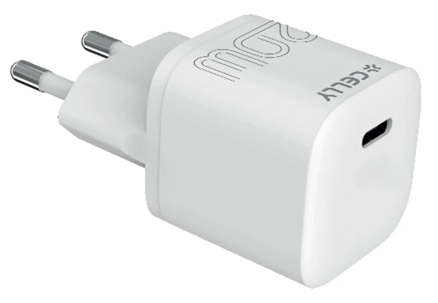 [UCTC1USBC20WWH] WALL CHARGER COMPACT USBC 20W WHITE