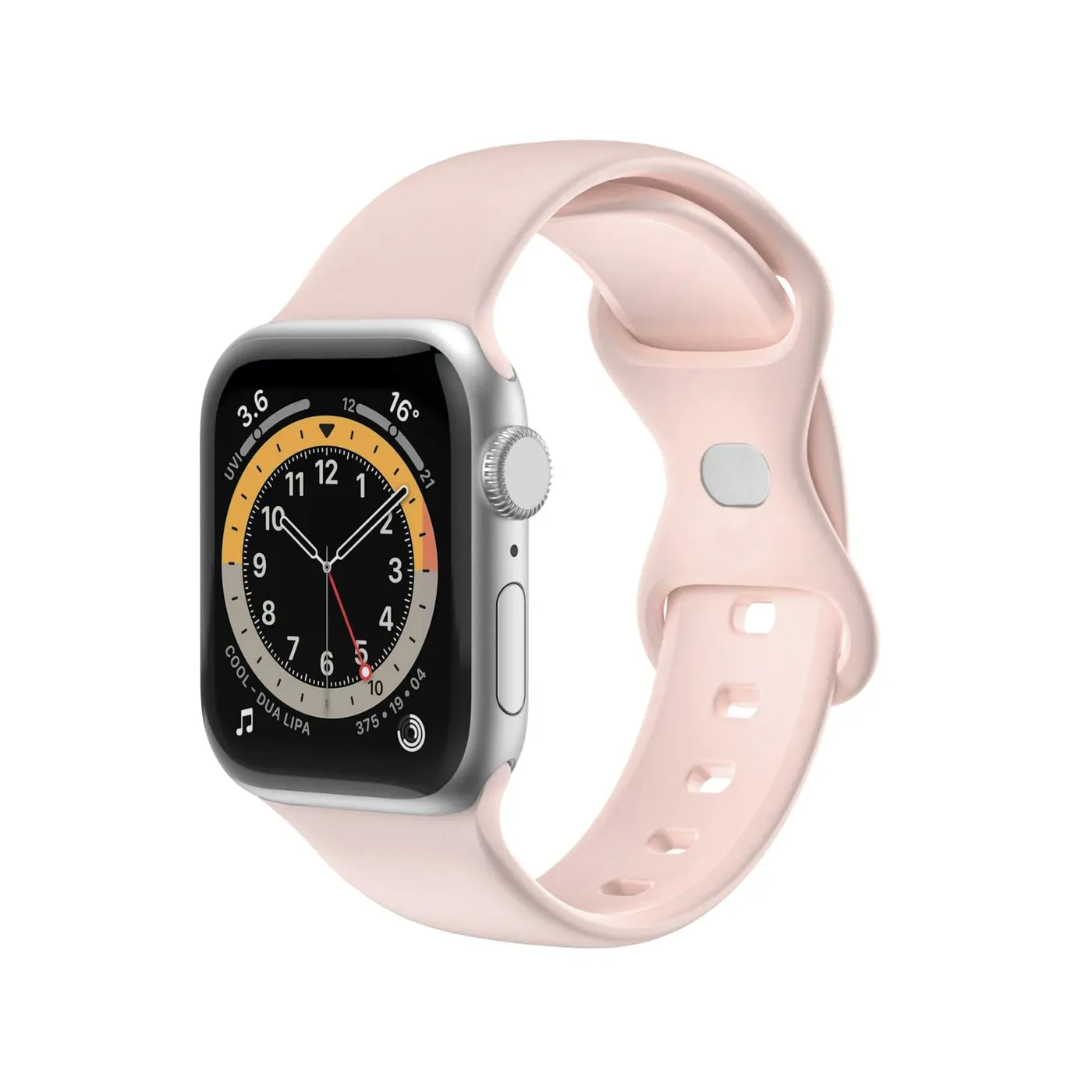 [WBANDSIL40BP] APPLE WATCH 38/40/41 SILICONE BPINK