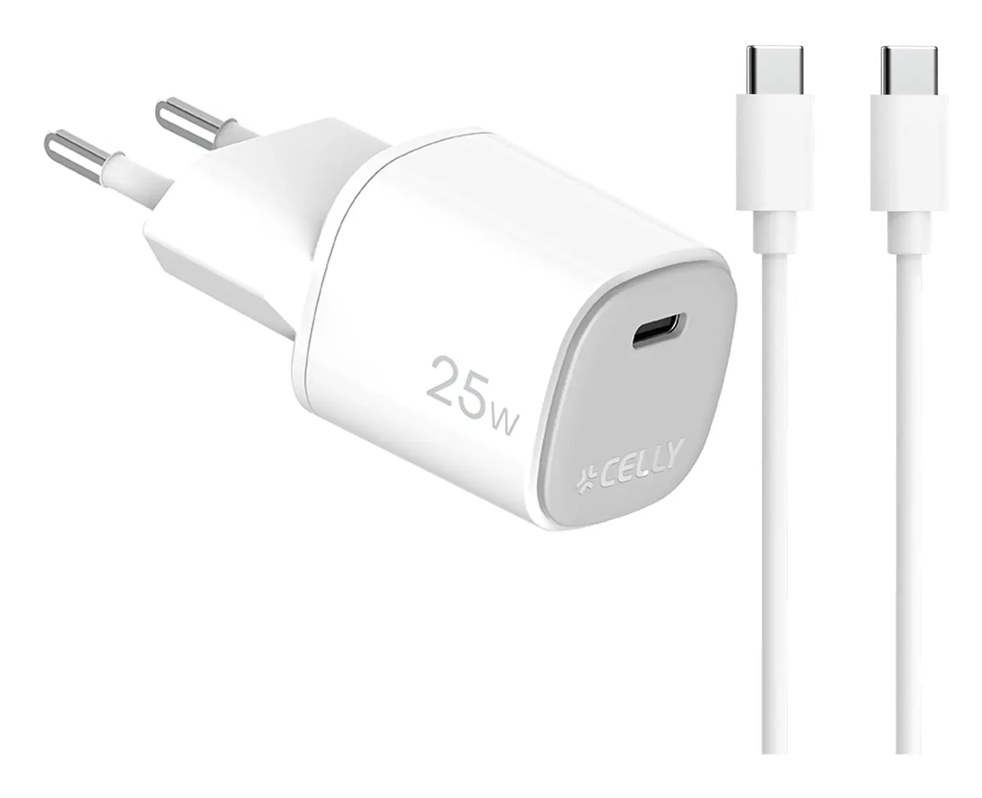 [UPTC1USBC25WCTC] USB-C WALL CHGR GAN 25W+USBC CABLE