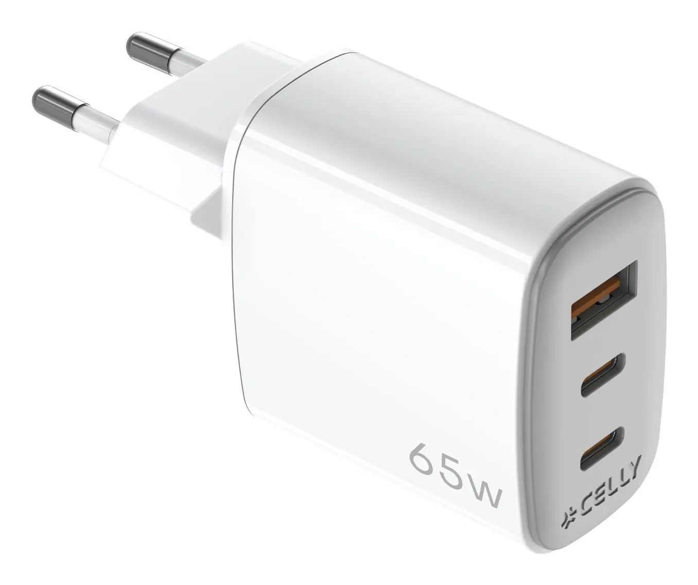 [UPTC1USB2USBC65] USB-A/2USB-C WALL CHARGER GAN 65W